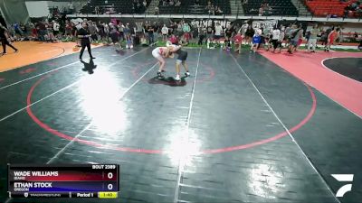 145 lbs Semifinal - Wade Williams, Idaho vs Ethan Stock, Oregon