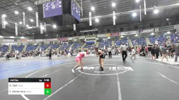 Rr Rnd 2 - Saige Dell, Arvada West vs Faith DeHerrera, Duran Elite