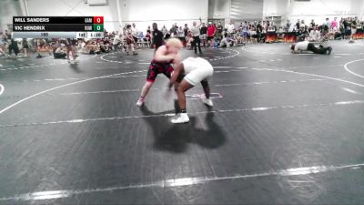165 lbs Semis (4 Team) - Will Sanders, GA Misfits vs Vic Hendrix, Reverence United White