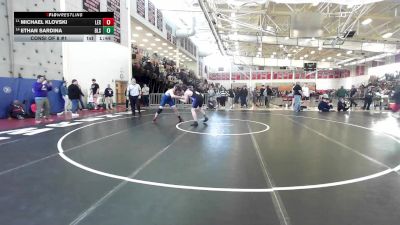 215 lbs Consi Of 8 #1 - Michael Klovski, Lexington vs Ethan Sardina, Boston Latin