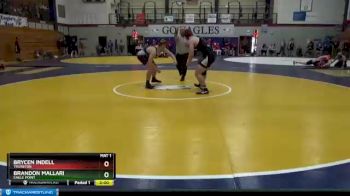 195 lbs Quarterfinal - Brycen Indell, Thurston vs Brandon Mallari, Eagle Point