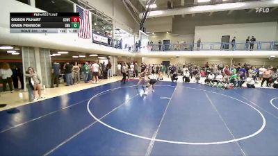 150 lbs Cons. Round 4 - Gideon Filhart, Capital City Wrestling Club vs Owen Pehrson, Sanderson Wrestling Academy