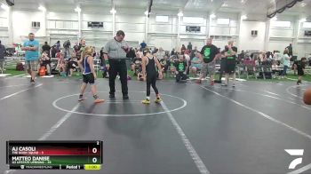 78 lbs Round 5 (6 Team) - AJ Casoli, The Goon Squad vs Matteo Danise, U2 Upstate Uprising