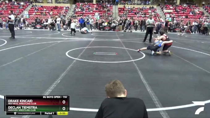 110 lbs Round 1 - Drake Kincaid, Red Devil Wrestling Club vs Declan ...