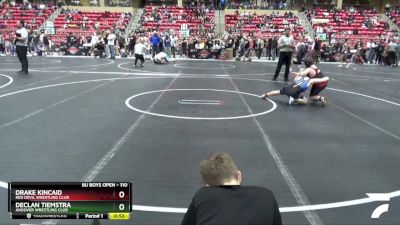 110 lbs Round 1 - Drake Kincaid, Red Devil Wrestling Club vs Declan Tiemstra, Andover Wrestling Club