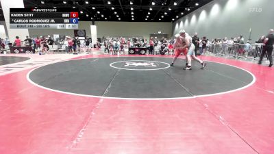 285 lbs Quarters - Kaden Stitt, Big Game Wrestling Club vs Carlos Rodriguez Jr., Heartland Wrestling Academy