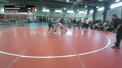 215 lbs Round 3 (8 Team) - Isaiah Rodriguez, Eagles Nest W/C vs Dom Salvatare, Kraken Black