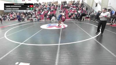 235 lbs Rr Rnd 2 - Emma McDonough, Whittier vs Leanna Watson, Putnam