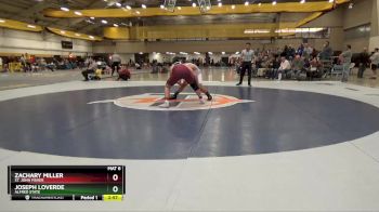 174 lbs Cons. Round 3 - Joseph Loverde, Alfred State vs Zachary Miller, St. John Fisher