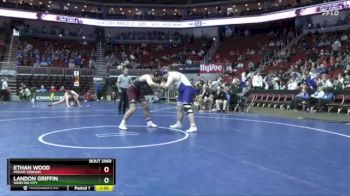 2A-285 lbs Cons. Round 5 - Landon Griffin, Webster City vs Ethan Wood, Mount Vernon