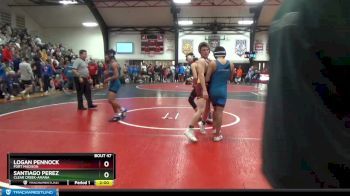 126 lbs Round 1 - Logan Pennock, Fort Madison vs Santiago Perez, Clear Creek-Amana