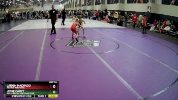 70 lbs Cons. Round 2 - Jesse Carey, All American Wrestling Club vs Jaiden Machado, ReZults Wrestling