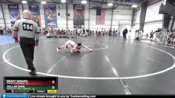 92 lbs Rd# 8- 12:30pm Saturday Final Pool - Declan Dahl, Minnesota Funky Singlets vs Brady Genard, Dynasty Deathrow