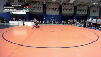 285 lbs Cons. Semi - Carter Erickson, Averett vs Greg Dennard, Bluefield State