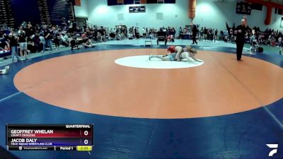 132 lbs Quarterfinal - Geoffrey Whelan, Legacy Dragons vs Jacob Daly, Tech Squad Wrestling Club