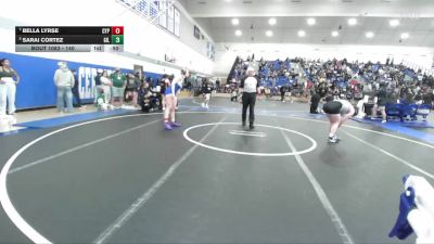 155 lbs Quarterfinal - Eva Garcia, Marina vs Gwenna Mitchell, Temescal Canyon