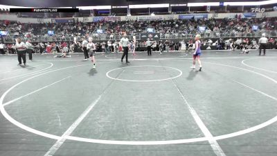 92 lbs Quarterfinal - Reed Briggs, East Kansas Eagles vs Cason Rigdon, D3 Wresling Club