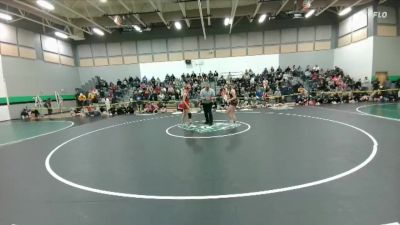 120 lbs Champ. Round 2 - Tatum Smith, Laramie vs Aubree Clifton, Evanston