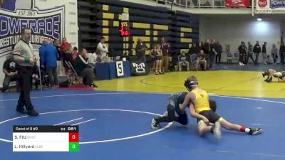 80 lbs Consi Of 8 #2 - Shay Fitz, West Jefferson Hills vs Logan Hillyard, Albert Gallation