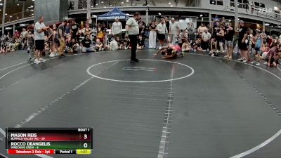 80 lbs Semis (4 Team) - Rocco DeAngelis, Wrecking Crew vs Mason Reis, Buffalo Valley WC