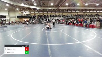 152 lbs Round Of 16 - Taylor Stearns, Vergennes vs Lucien Perla, Nashoba