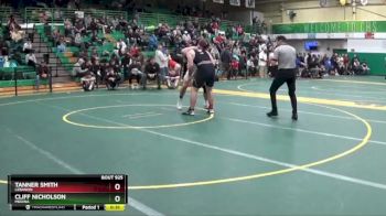 215 lbs 7th Place Match - Tanner Smith, LEBANON vs Cliff Nicholson, MEDINA