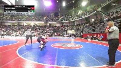 120-3A Champ. Round 1 - Asher Kay, Heritage-Catoosa vs Evan Laber, Upson Lee