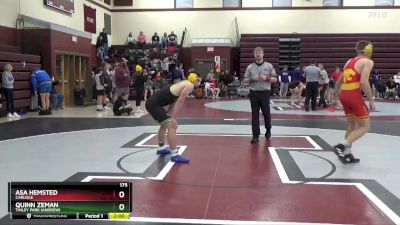 175 lbs Round 2 - Asa Hemsted, Carlisle vs Quinn Zeman, Tinley Park (Andrew)