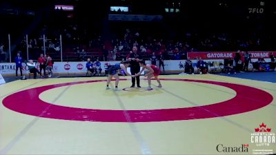 62kg Round 5 - Vivian Kutnowski, Black Bears WC vs Jolie Brisco, Montreal NTC / Montreal WC