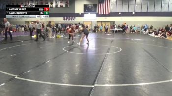 135 lbs 7th Place Match - Kaitlyn Vaske, Western Dubuque vs Kayel Roberts, Linn-Mar