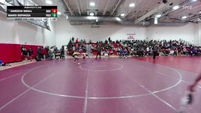 120 lbs Champ. Round 2 - Jameson Small, Kearney vs Mario Espinoza, Pueblo County