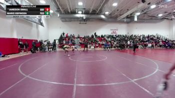 120 lbs Champ. Round 2 - Jameson Small, Kearney vs Mario Espinoza, Pueblo County