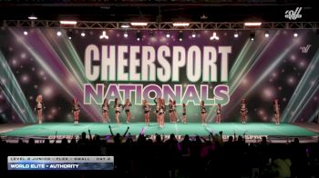 World Elite - Authority [2026 L2 Junior - Flex - Small Day 2] 2026 CHEERSPORT National All Star Cheerleading Championship