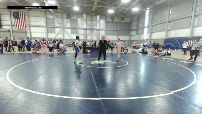 U17 Women - 57 lbs Champ. Round 1 - Aubree Graves, ID vs Sophia Tipton, UT