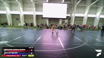 106 lbs Cons. Round 2 - Fernando Ramos-Rivera, WY vs Waylon Nelson, ID