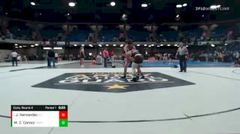 182 lbs Cons. Round 4 - Josue Hernandez, Mt. Carmel vs Michael O`Connor, Providence Catholic