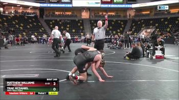 149 lbs Cons. Round 5 - Matthew Williams, Army West Point vs Trae McDaniel, Army West Point