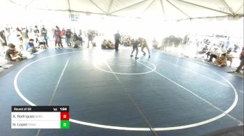 144 lbs Round Of 32 - Abdon Rodriguez, Barstow Wrestling vs Noah Lopez, Pounders WC