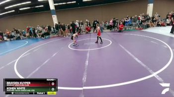 59 lbs Cons. Round 2 - Kohen White, Panther Youth Wrestling-CPR vs Brayden Kuyper, Bearcat Wrestling Club