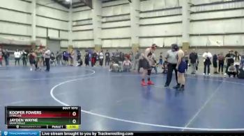 193 lbs Quarterfinal - Jayden Wayne, Grantsville vs Kooper Fowers, Syracuse