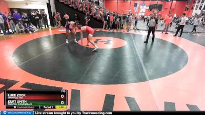 170 lbs Cons. Round 5 - Luke Zook, YORKVILLE (HS) vs Kurt Smith, Rockton (Hononegah)