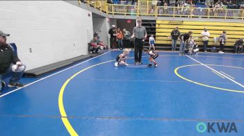 43-46 lbs Round Of 16 - Clara Collier, Morrison Takedown Club vs Millie Baxter, Andover Wrestling Club