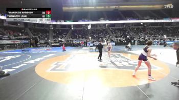 120 lbs Cons. Round 3 - Makenzie Harbour, Shenendehowa-2 vs Kennedy Lear, Alexander-5