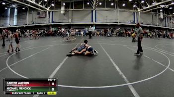 84 lbs Round 2 (10 Team) - Michael Mendick, CTWHALE vs Carter Watson, U2 Uprising Black