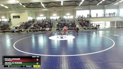 165 lbs Semifinal - Myles Leonard, Springfield vs Nicholas Roeger, Castleton