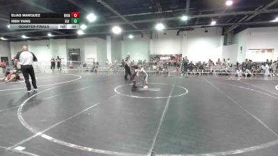 46 lbs Quarterfinal - Elias Marquez, Rkda vs Isen Vang, Elk Grove Wr Acd