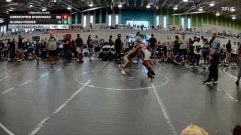 88-95 lbs 1st Place Match - Christopher Stsiapanau, Roundtree Wrestling Academy vs Alonso Ferrer, Team Barracuda