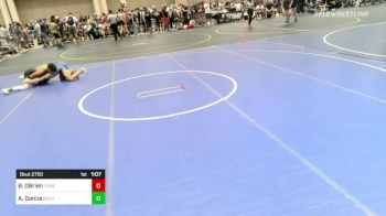 113 lbs Round Of 64 - Braxden OBrien, Temescal Canyon vs Aaron Garcia, Gold Rush Wr Ac