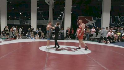 88 kg Cons. Sub-quarters - William Terry, Iron Oak Wrestling Club vs Russell Fleming, RBY Wrestling Club