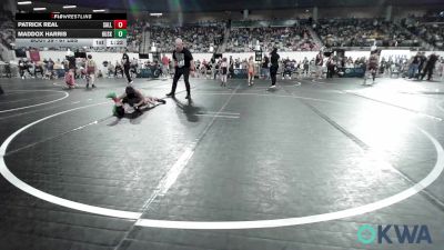 67 lbs Round Of 16 - Patrick Real, Sallisaw Takedown Club vs Maddox Harris, Husky WC